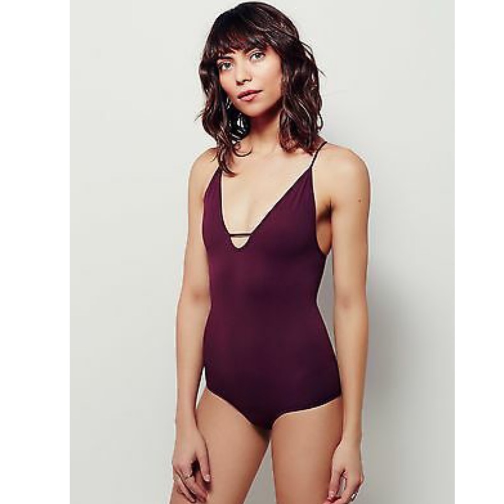 NWT Free People : keyhole bodysuit